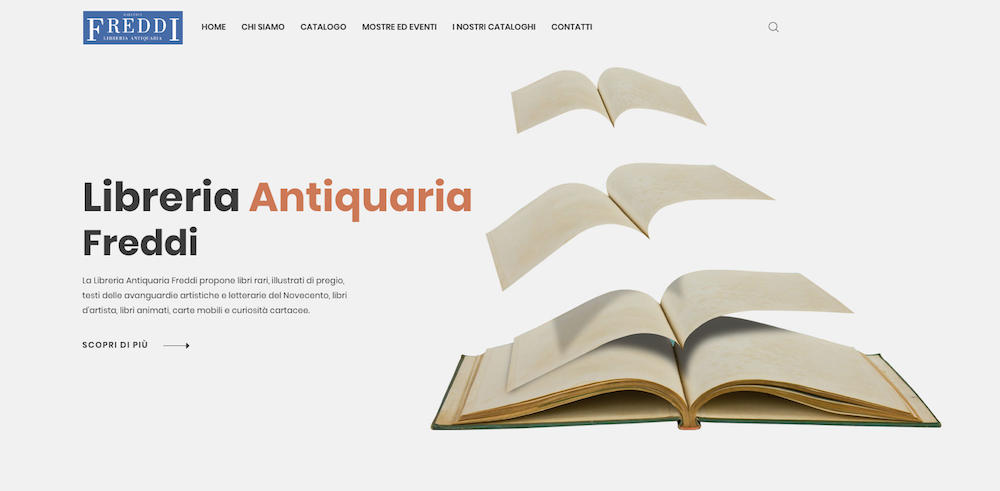 Siti eCommerce Torino - Libreria Freddi