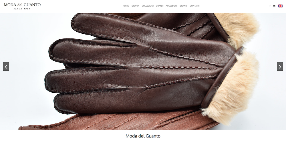 Sito Web Torino - Moda del Guanto