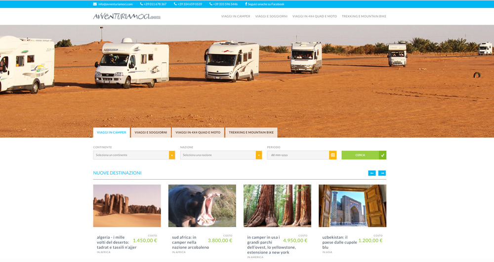 Sito Web Torino Agenzia Viaggi