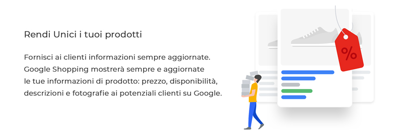 Prodotti sempre aggiornati su Google Shopping