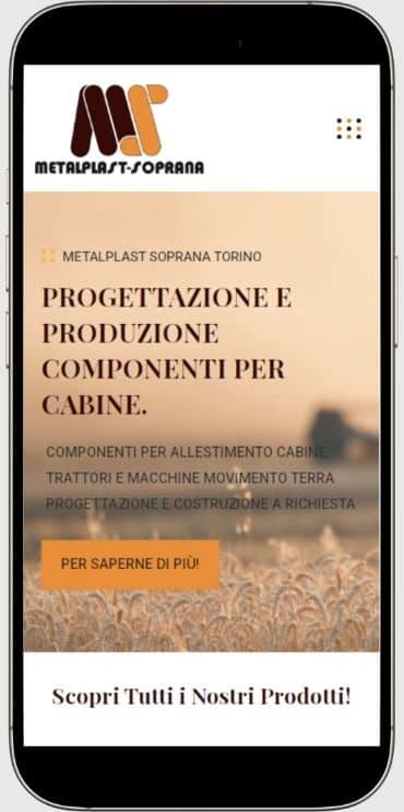 Sito Vetrina Metalpast Soprana