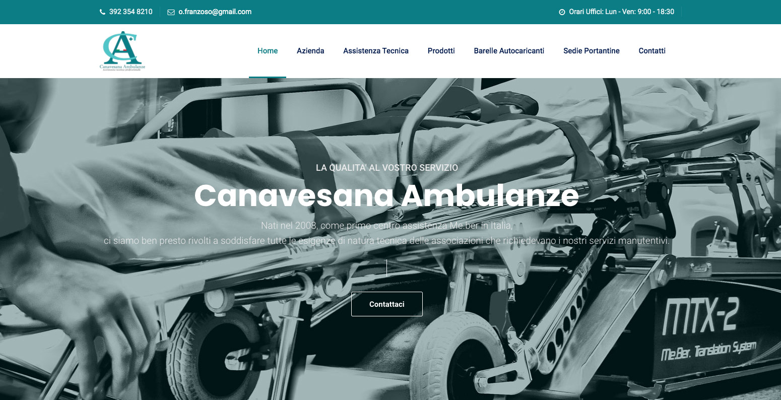Siti Web Torino per settore emergenza medica