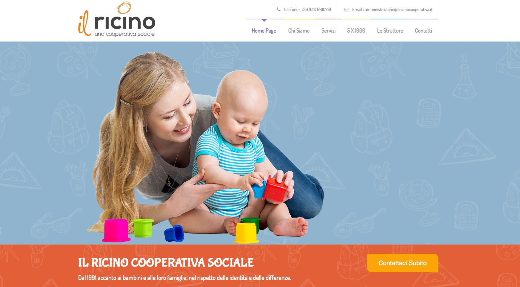 Siti Web Torino per Cooperativa Sociale